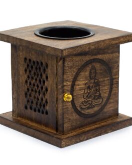 Quemador de caja grande de mango - Buda