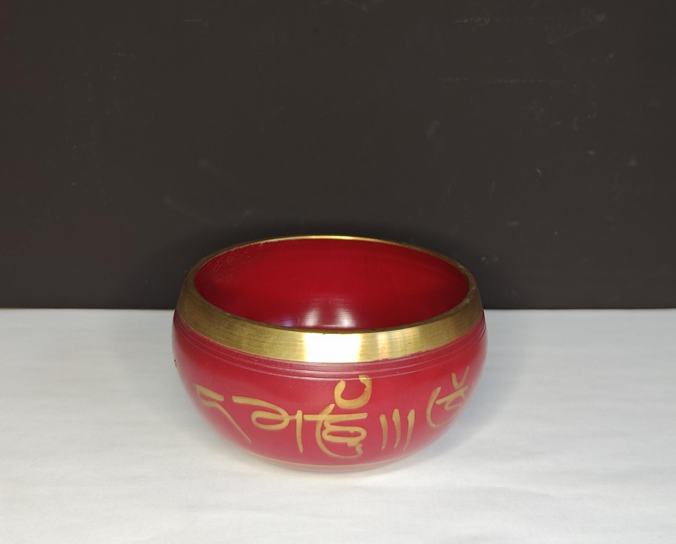 Cuenco Tibetano - Rojo - Imagen 4