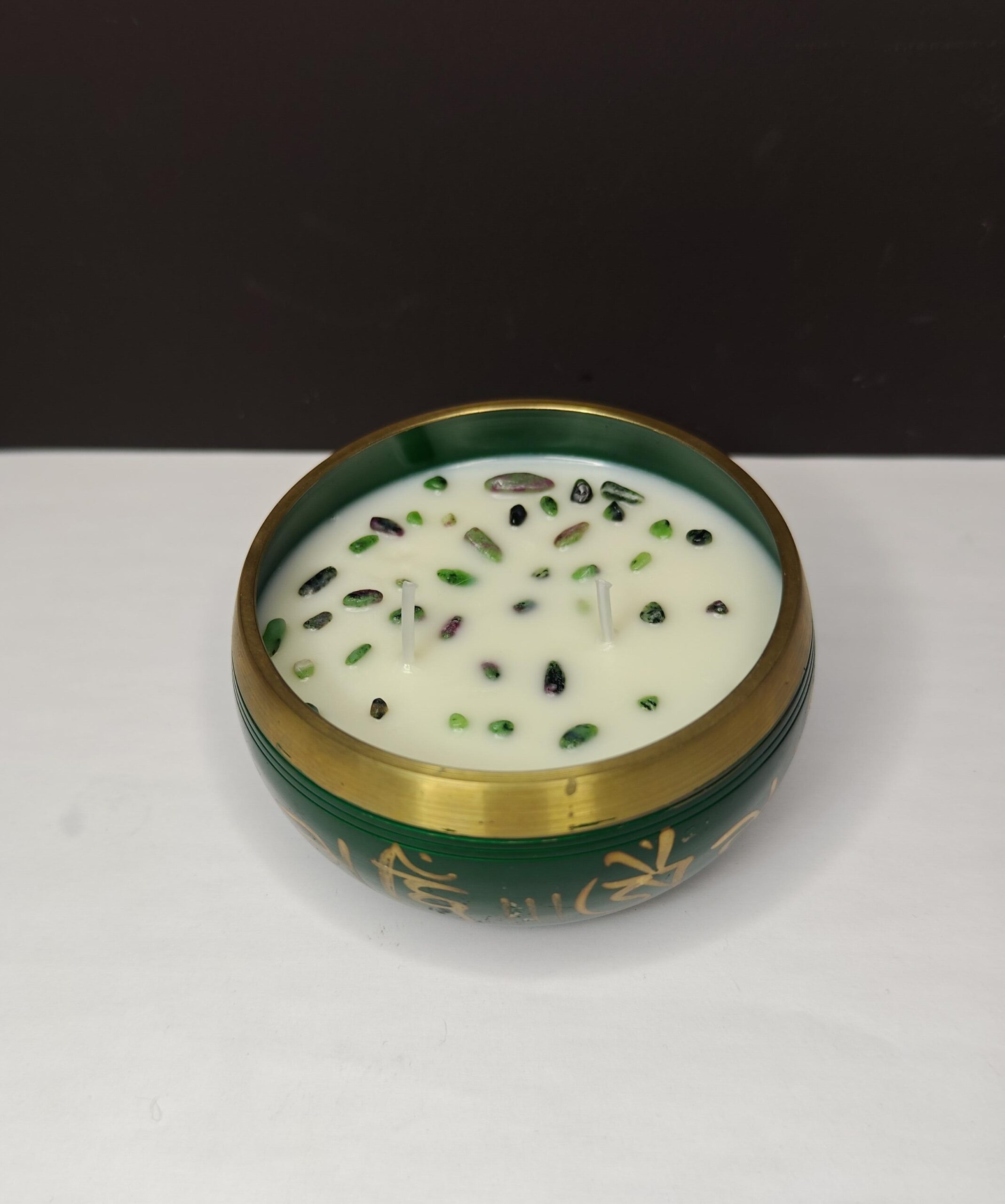 Cuenco Tibetano - Verde - Imagen 2